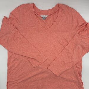 Tommy Bahama Kauai Jersey V-Neck T-Shirt in Orange
